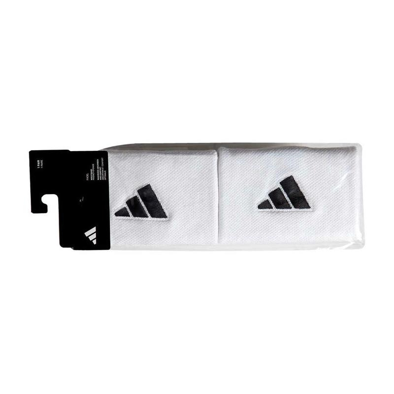 Adidas Padel Wristband 2 pcs - Wristband Olahraga Sweatband Nyaman & Absorbent - Hitam Putih - Image 9