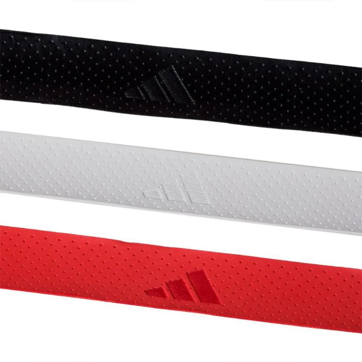 Adidas Micro Proferated Padel Overgrip Original Anti Slip Penyerap Keringat | Black Red White - Image 4