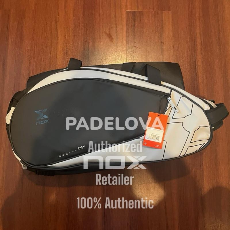 NOX Luxury Master Padel Bag – Tas Padel Thermal Premium – Black White l Tas Padel Pria Wanita | Padel Racket Bag Man Women - Image 2