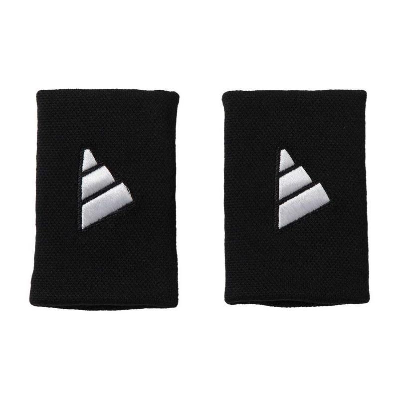 Adidas Padel Wristband 2 pcs - Wristband Olahraga Sweatband Nyaman & Absorbent - Hitam Putih - Image 4