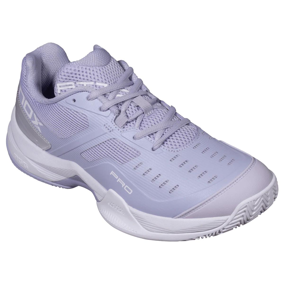 NOX AT10 PRO Sepatu Padel Original Agustin Tapia Shoes Premium Grip Stabil Cushion Nyaman | Black Hitam, White Putih, Silver Birch Black, Purple Ungu - Image 8