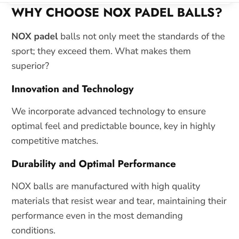 NOX Nerbo Bola Padel 3 Balls Premium Awet Stabil - Harga Club Reclub Reseller Available - Image 6