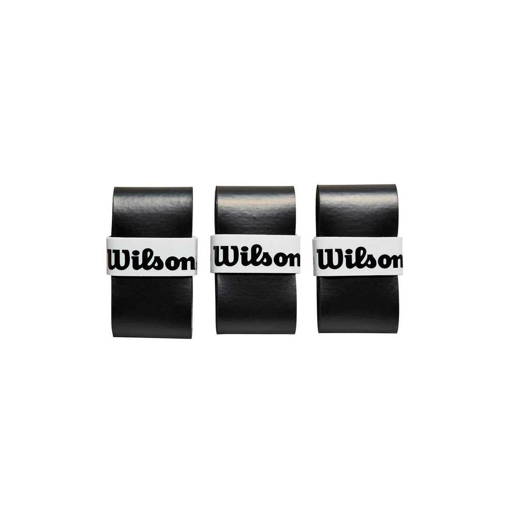 Wilson Profile Black Padel Overgrip (3 Pcs Pack) Comfort Extra Tacky - Image 3