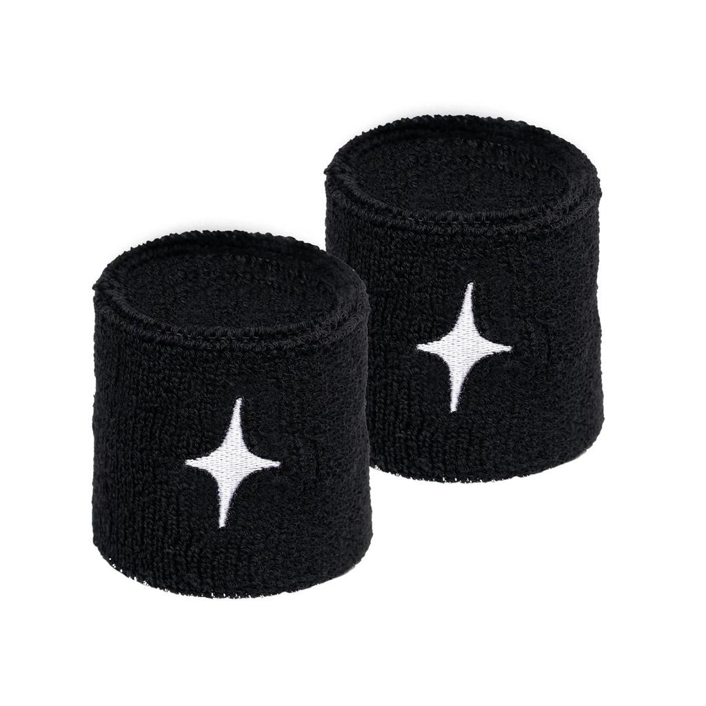 StarVie Star Wristband Gelang Keringat Padel Original Hitam 2 pcs - Image 2