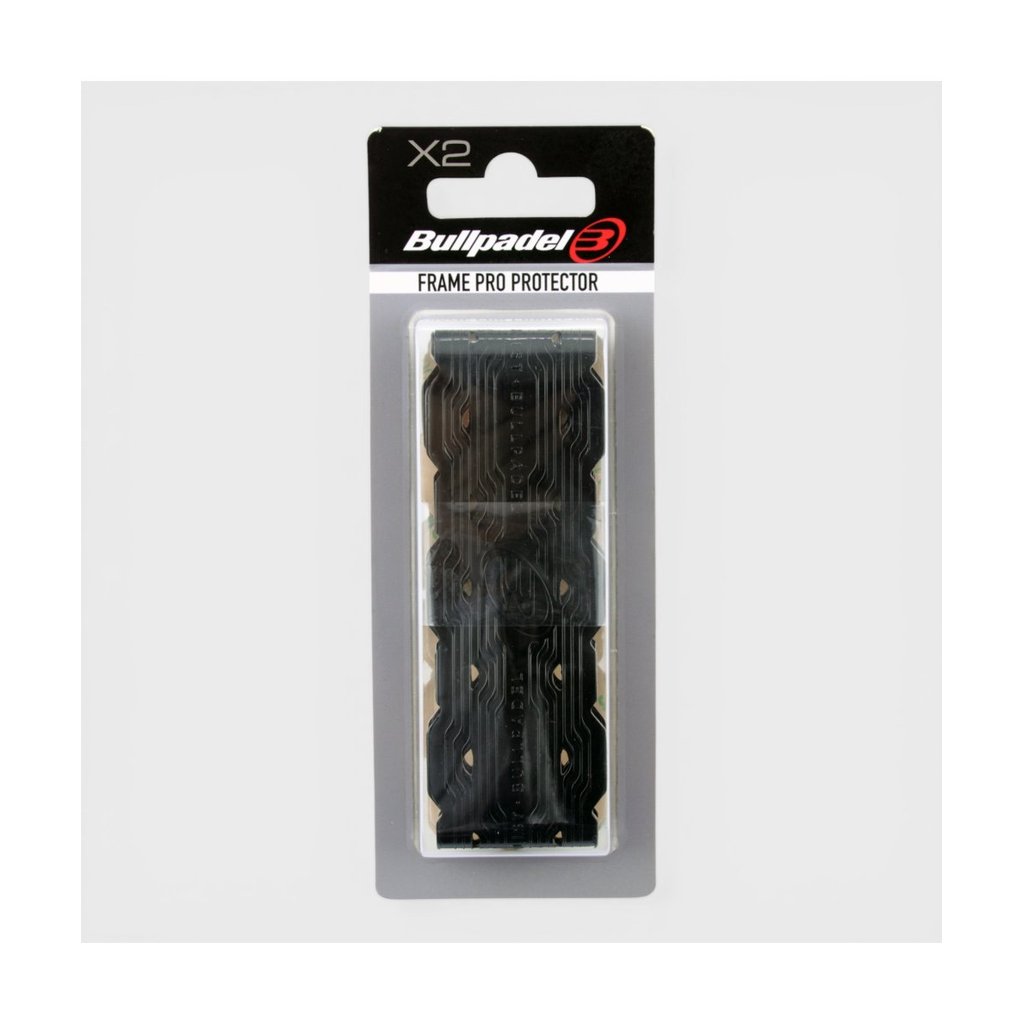 Bullpadel Frame Pro Protector Raket Padel Anti Dent Anti Gores - Transparan Black Original isi 2 pcs pack - Image 2