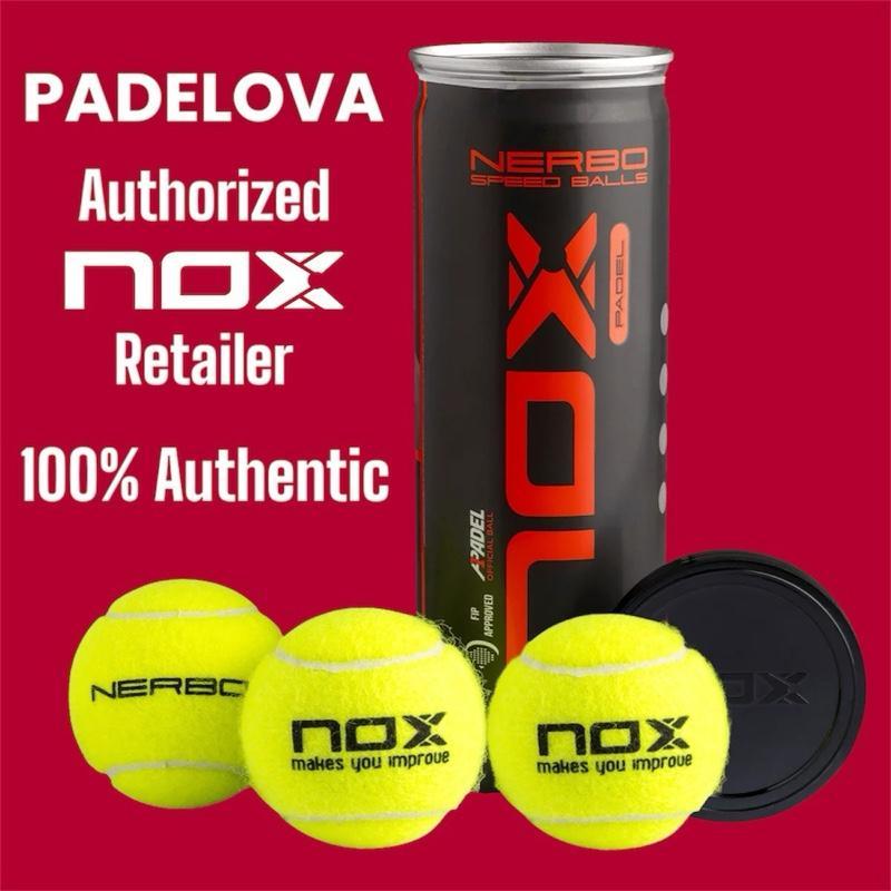 NOX Nerbo Bola Padel 3 Balls Premium Awet Stabil - Harga Club Reclub Reseller Available