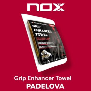 NOX x Gorilla Gold Grip Enhancer Towel Padel Original Handuk Anti Licin Raket Padel Grip Booster Miguel Lamperti