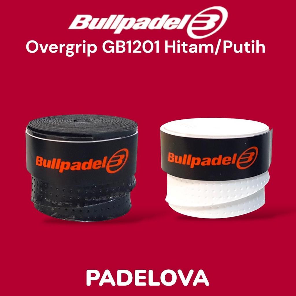 Bullpadel GB1201 Overgrip Padel Tenis Original Anti Slip Penyerap Keringat Hitam Putih