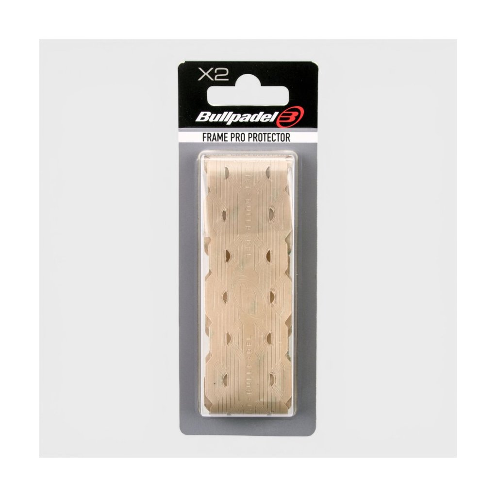 Bullpadel Frame Pro Protector Raket Padel Anti Dent Anti Gores - Transparan Black Original isi 2 pcs pack - Image 3