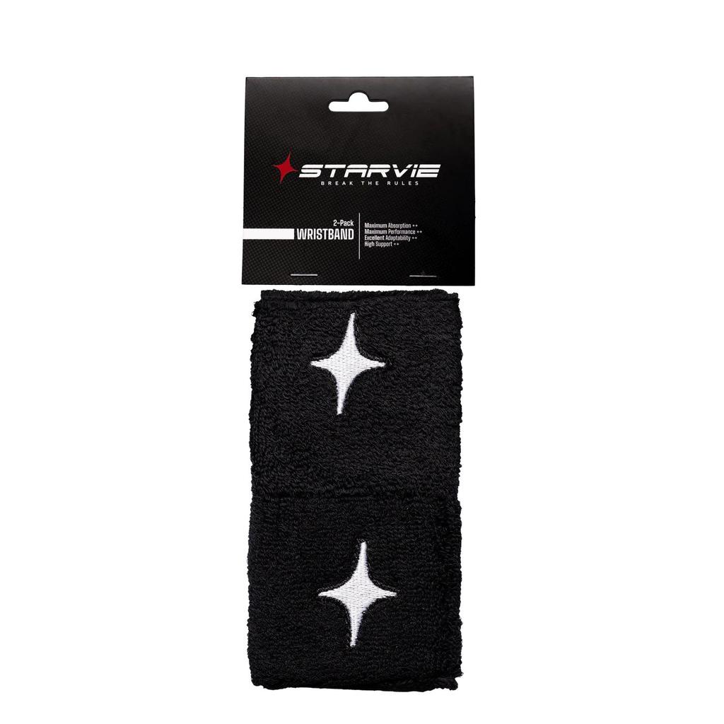 StarVie Star Wristband Gelang Keringat Padel Original Hitam 2 pcs - Image 3