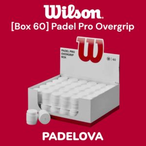 [BOX 60] Wilson Pro Overgrip White Box 60 Pcs Original Sealed