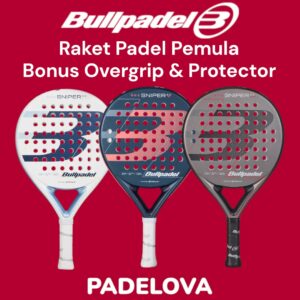 Bullpadel Raket Padel Pemula Beginner Racket | Sniper 2.0 Woman CTRL