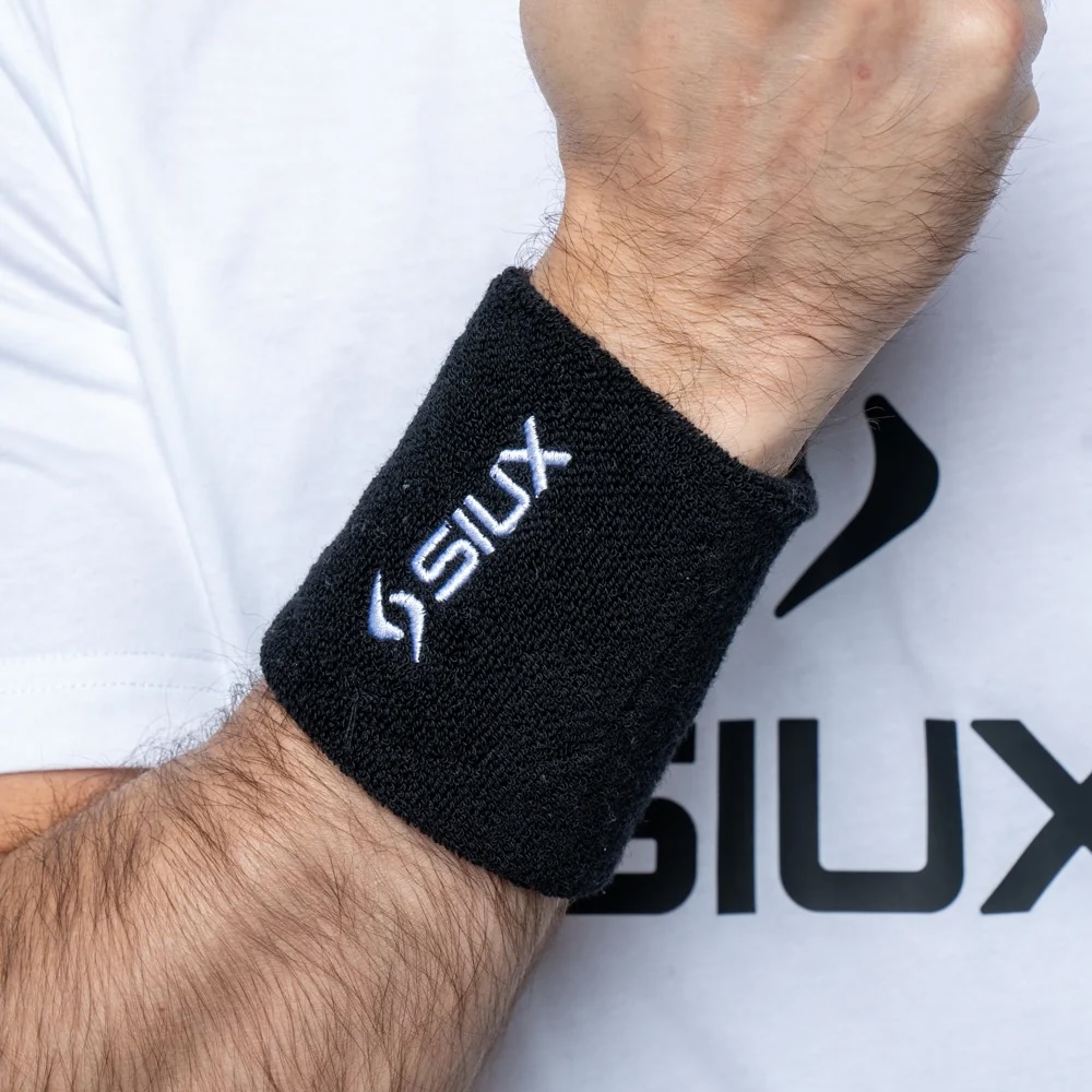 Siux Basic 26 Wristband Pendek 2 Pcs Padel Tennis Pickleball - Gambar 4