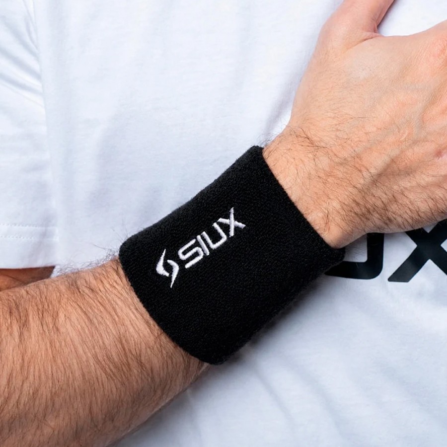 Siux Basic 26 Wristband Pendek 2 Pcs Padel Tennis Pickleball - Gambar 3