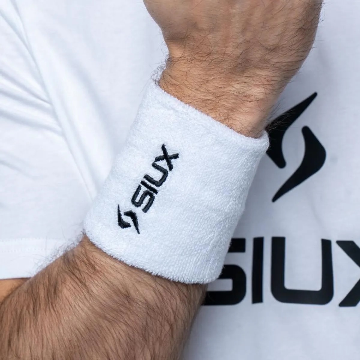 Siux Basic 26 Wristband Pendek 2 Pcs Padel Tennis Pickleball - Gambar 2